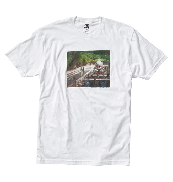 dcshoes, Men's Defcon Ken Block Tee, WHITE (wbn0) 0 Men's Defcon Ken Block Tee ADYZT01781 DC Shoes