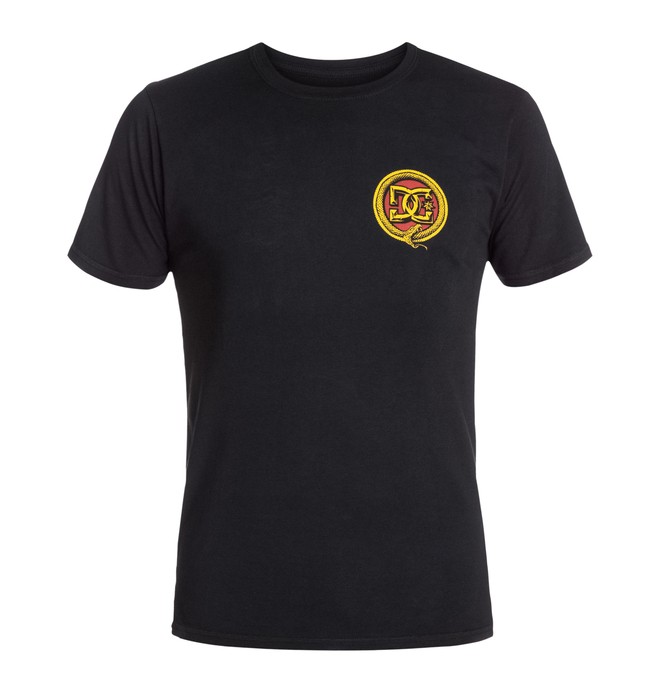 dcshoes, Serpent Ring Tee, BLACK (kvj0) 0 Serpent Ring Tee ADYZT03040 DC Shoes