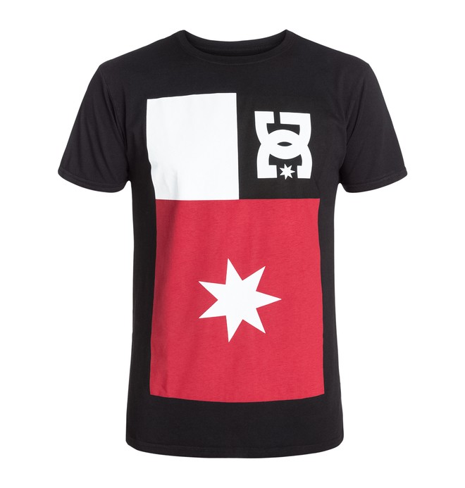 dcshoes, Men's Washed Flag Tee, VINTAGE BLACK (ktf0) 0 Men's Washed Flag Tee ADYZT03049 DC Shoes
