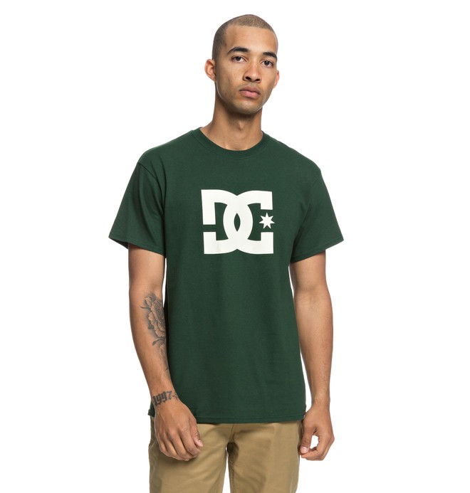 dcshoes, DC Star Tee, HUNTER GREEN (grw0) 0 DC Star Tee Green ADYZT03119 DC Shoes