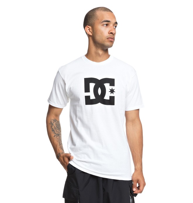 dcshoes, DC Star Tee, SNOW WHITE (wbb0) 0 DC Star Tee White ADYZT03119 DC Shoes