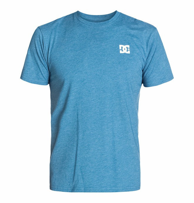 dcshoes, DC Solo Star Short Sleeve, BLUESTEEL HEATHER (bpnh) 0 DC Solo Star Short Sleeve ADYZT03143 DC Shoes