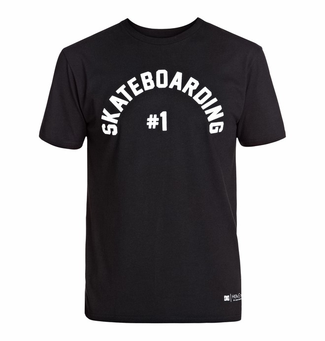 dcshoes, Men's Number1 Screen Tee, BLACK (kvj0) 0 Men's Number1 Screen Tee ADYZT03194 DC Shoes