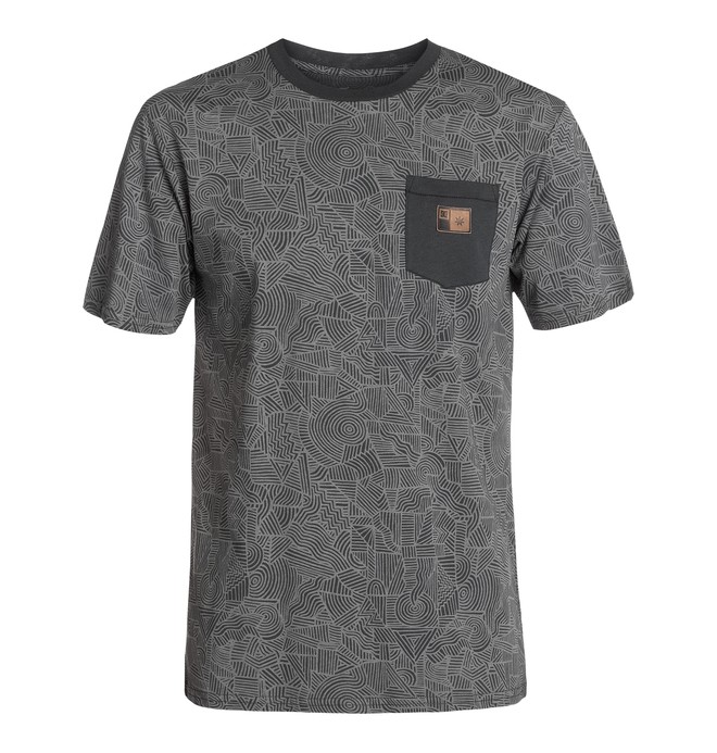 dcshoes, Camiseta Ornate Pocket - Hombre, BLACK (kvj0) 0 Camiseta Ornate Pocket - Hombre ADYZT03241 DC Shoes