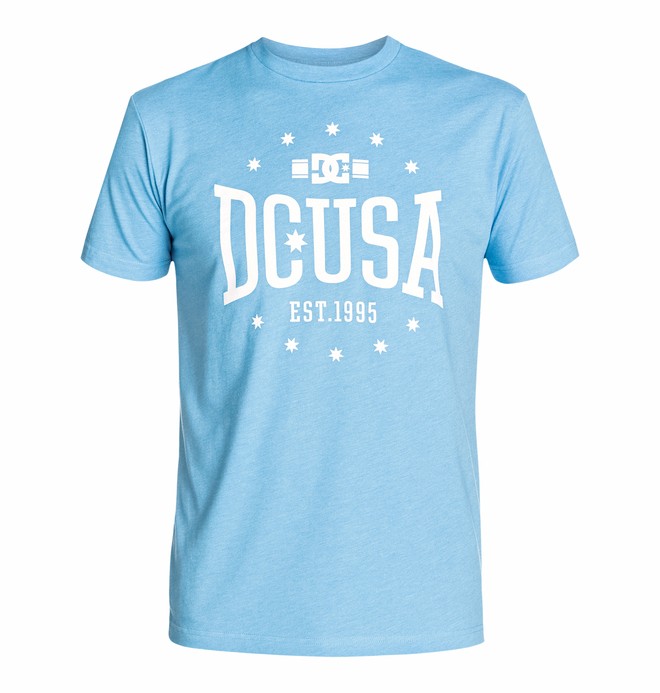dcshoes, Men's Rob Dyrdek Ringside Tee Screen Tee, HERITAGE BLUE HEATHER (bjlh) 0 Men's Rob Dyrdek Ringside Tee Screen Tee ADYZT03244 DC Shoes