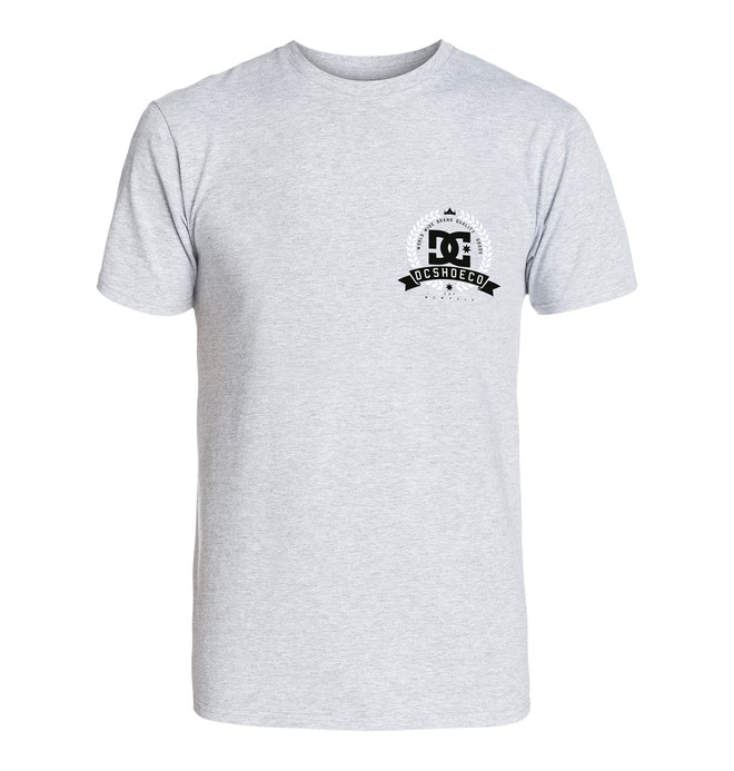 dcshoes, Men's Crestish Tee, HEATHER GREY (knfh) 0 Men's Crestish Tee ADYZT03258 DC Shoes