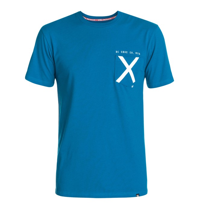dcshoes, Men's Leading Tee, SNORKEL BLUE (brt0) 0 Men's Leading Tee ADYZT03263 DC Shoes
