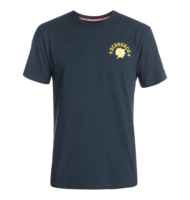 dcshoes, Men's Big Grave Tee, INDIGO (btn0) 0 Men's Big Grave Tee ADYZT03265 DC Shoes