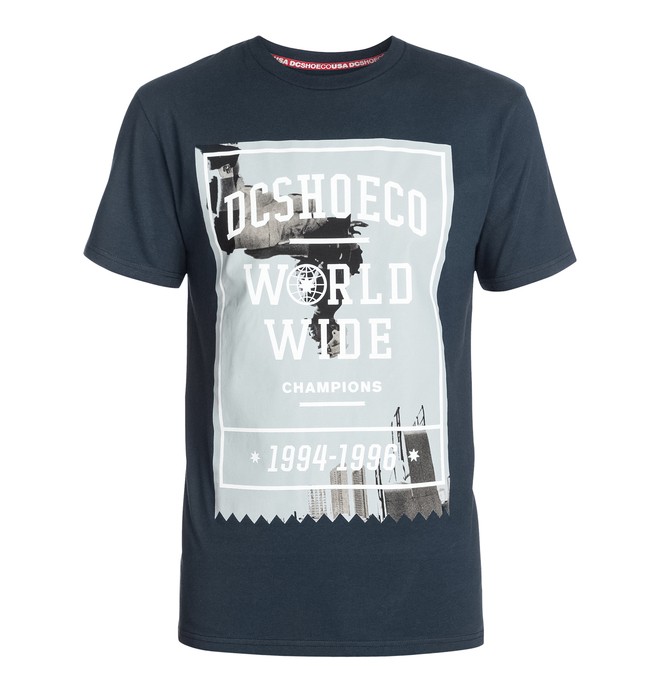 dcshoes, Men's Airtime Tee, INDIGO (btn0) 0 Men's Airtime Tee ADYZT03266 DC Shoes