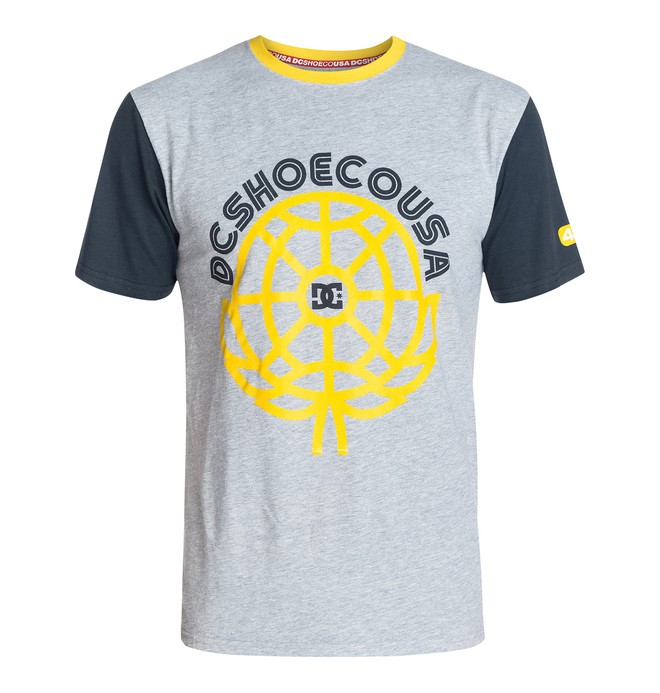 dcshoes, Noisey Short Sleeve, HEATHER GREY (knfh) 0 Noisey Short Sleeve ADYZT03270 DC Shoes