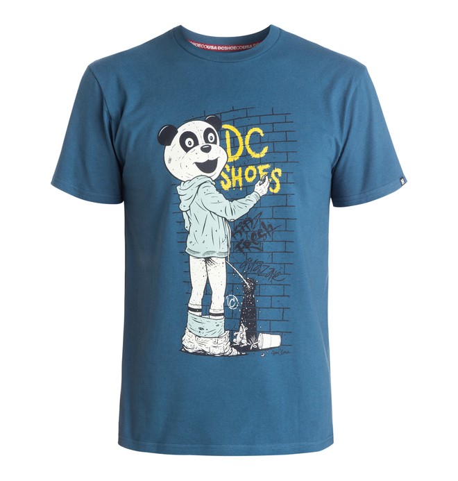 dcshoes, Men's Cliver Panda Tee, ENSIGN BLUE (brd0) 0 Men's Cliver Panda Tee ADYZT03399 DC Shoes