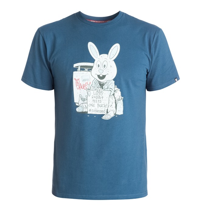 dcshoes, Men's Cliver Bunny Tee, ENSIGN BLUE (brd0) 0 Men's Cliver Bunny Tee ADYZT03400 DC Shoes