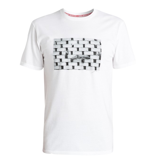 dcshoes, Men's Wes Peru Bricks Tee, WHITE (wbn0) 0 Men's Wes Peru Bricks Tee ADYZT03402 DC Shoes