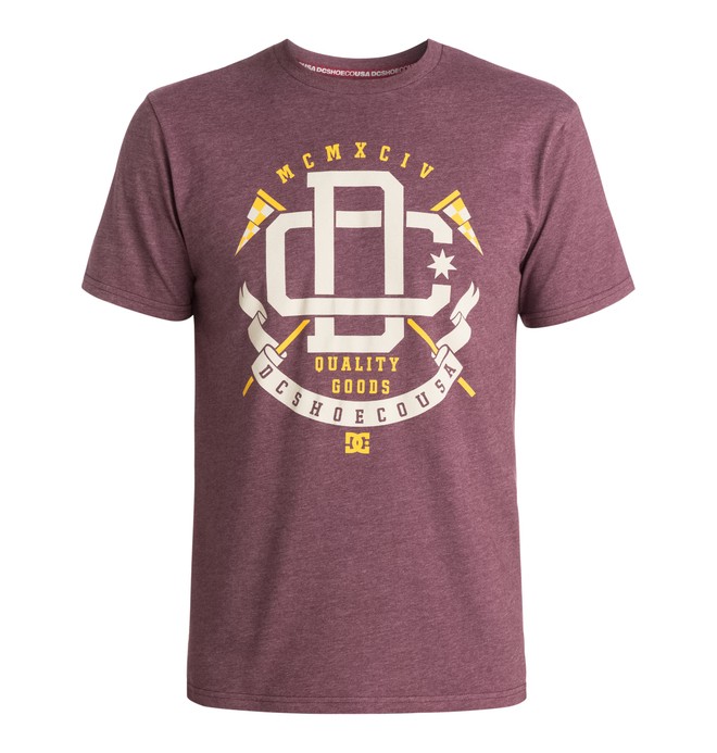 dcshoes, Men's Final Lap Tee, HEATHER PORT ROYALE (rszh) 0 Men's Final Lap Tee ADYZT03409 DC Shoes