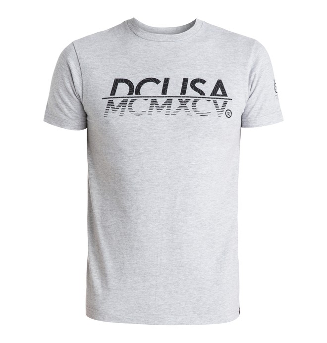 dcshoes, Men's RD MCMXCV Tee, HEATHER GREY (knfh) 0 Men's RD MCMXCV Tee ADYZT03455 DC Shoes