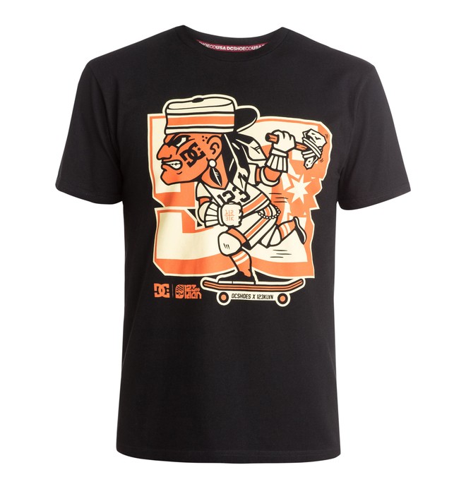dcshoes, Men's 123Klan Chief Tee, BLACK (kvj0) 0 Men's 123Klan Chief Tee ADYZT03599 DC Shoes