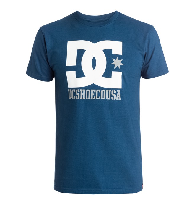dcshoes, Men's RD USA Star Tee, ESTATE BLUE (bsw0) 0 Men's RD USA Star Tee ADYZT03601 DC Shoes