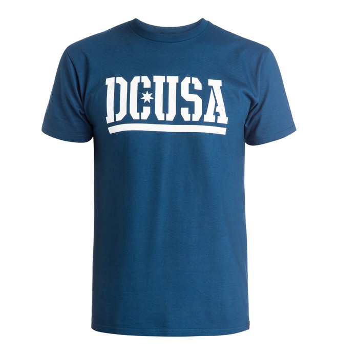 dcshoes, Men's RD Bar Tee, ESTATE BLUE (bsw0) 0 Men's RD Bar Tee ADYZT03602 DC Shoes