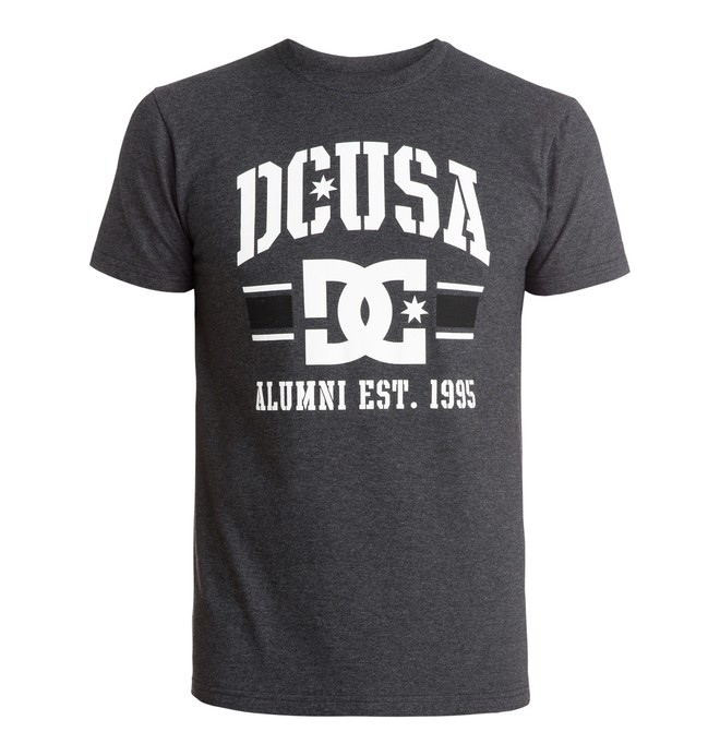 dcshoes, Men's RD Alumni Tee, DARK HEATHER GREY (krph) 0 Men's RD Alumni Tee ADYZT03603 DC Shoes