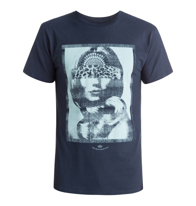 dcshoes, Men's No Man Tee, BLUE IRIS (btl0) 0 Men's No Man Tee ADYZT03691 DC Shoes