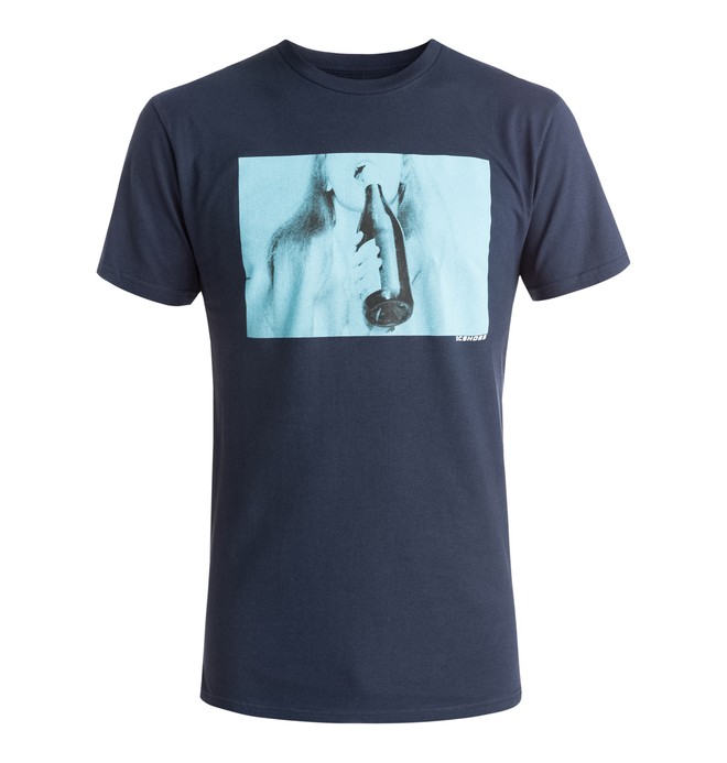 dcshoes, Men's Champain Tee, BLUE IRIS (btl0) 0 Men's Champain Tee ADYZT03692 DC Shoes