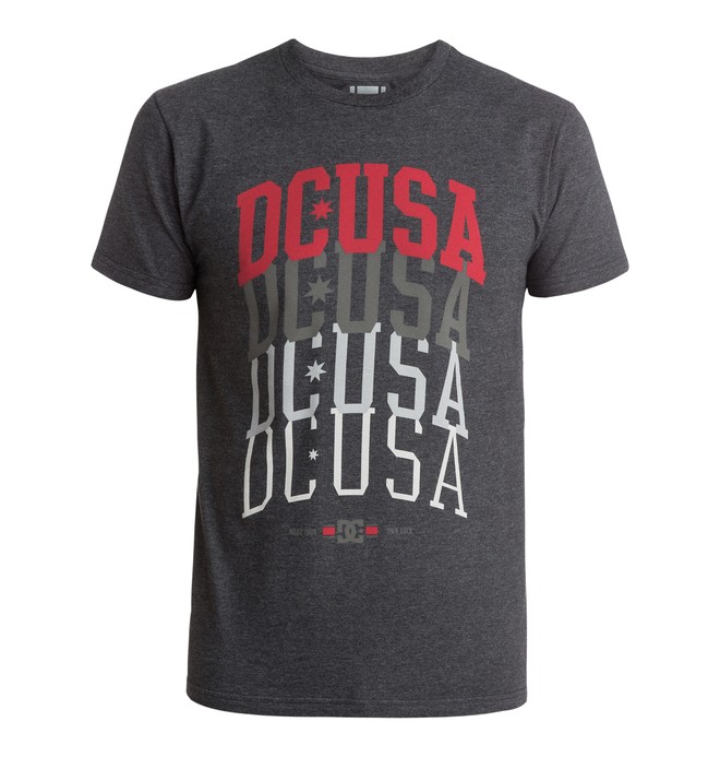 dcshoes, Men's RD Five Times Tee, DARK HEATHER GREY (krph) 0 Men's RD Five Times Tee ADYZT03700 DC Shoes