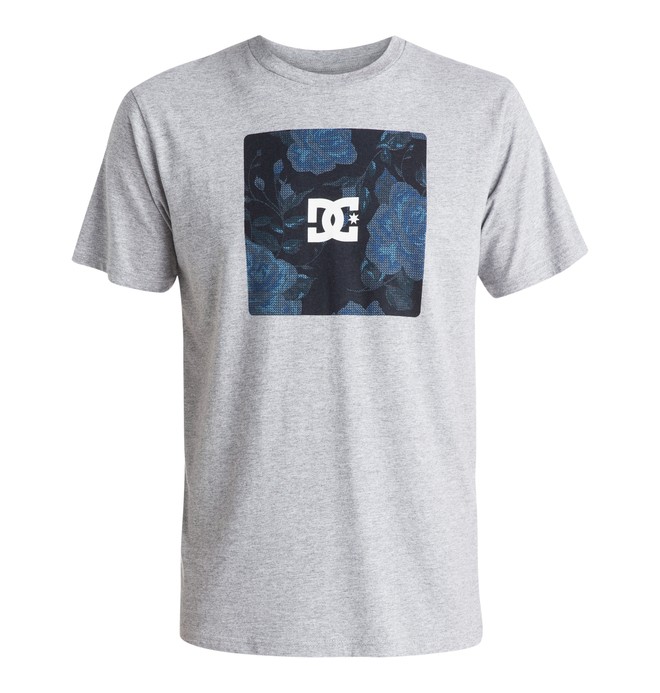 dcshoes, Men's Nu Roses Tee, HEATHER GREY (knfh) 0 Men's Nu Roses Tee ADYZT03714 DC Shoes