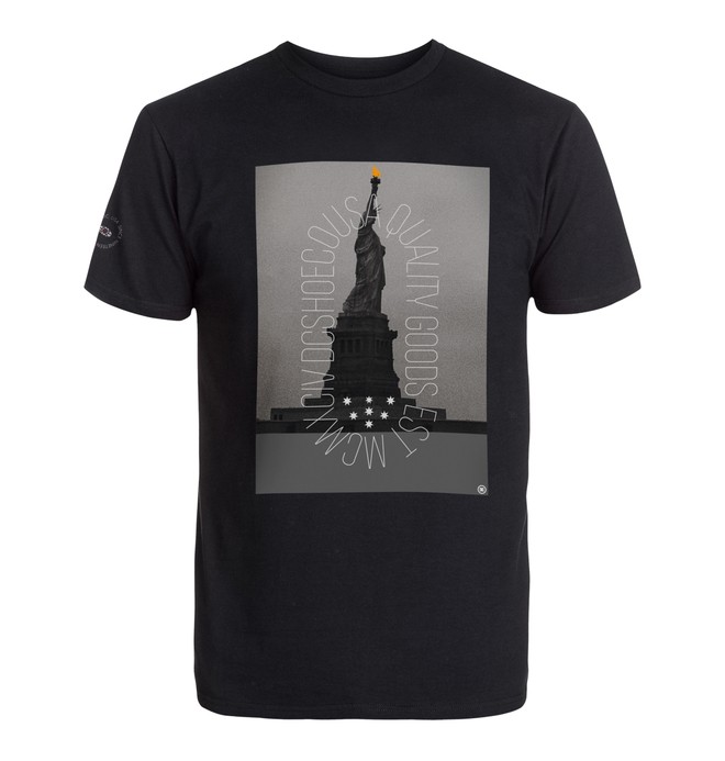 dcshoes, Men's Ny Metropolis Tee, BLACK (kvj0) 0 Men's Ny Metropolis Tee ADYZT03757 DC Shoes