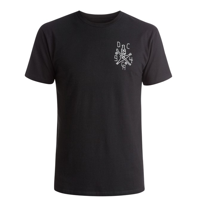 dcshoes, Truck Bottle - T-Shirt, BLACK (kvj0) 0 Truck Bottle - T-Shirt ADYZT03784 DC Shoes