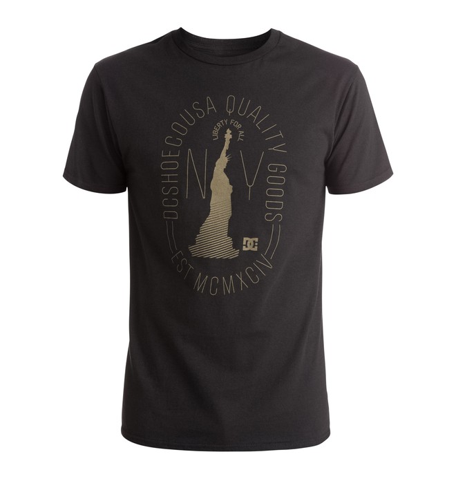dcshoes, Men's New York Liberty Tee, BLACK (kvj0) 0 Men's New York Liberty Tee ADYZT03785 DC Shoes