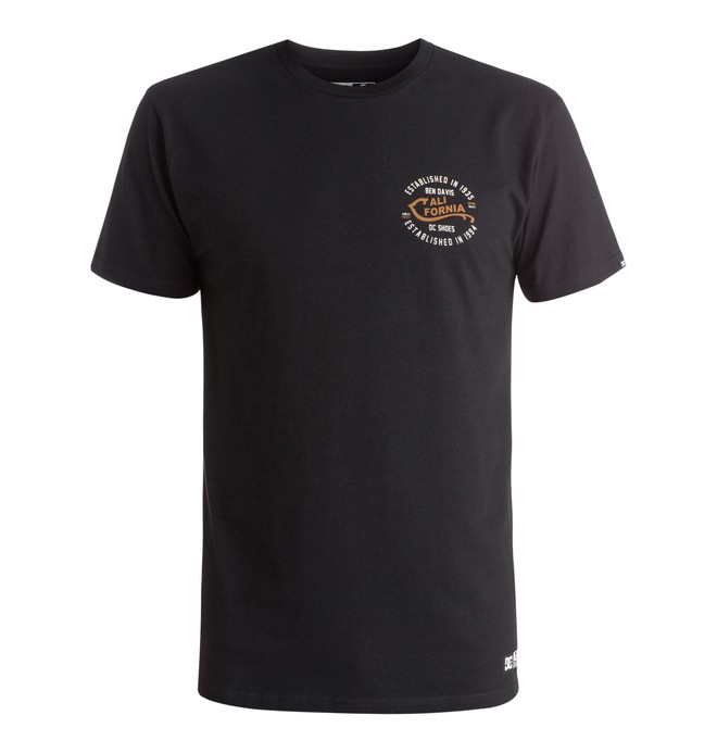 dcshoes, Men's Califorya Tee, BLACK (kvj0) 0 Men's Califorya Tee ADYZT03791 DC Shoes