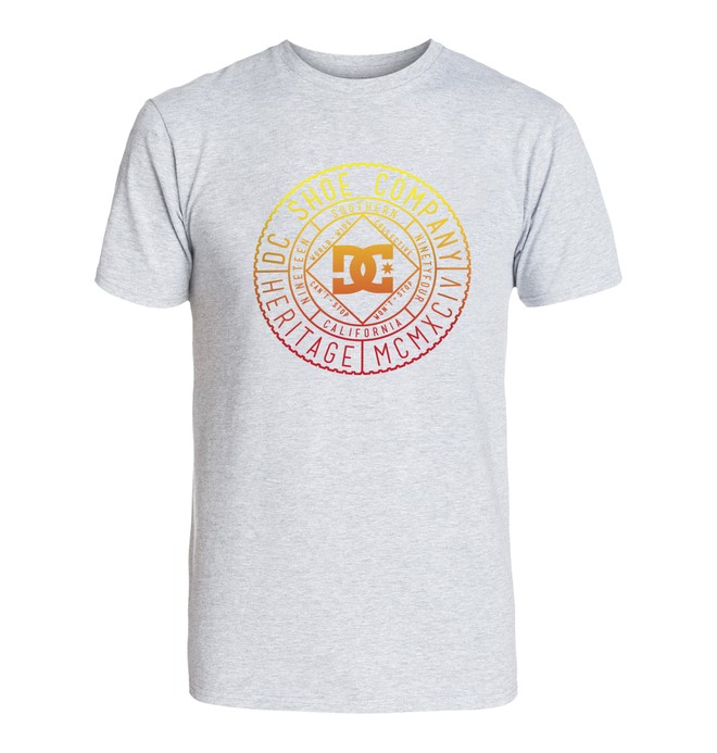 dcshoes, Men's Bad Company Tee, HEATHER GREY (knfh) 0 Men's Bad Company Tee ADYZT03798 DC Shoes