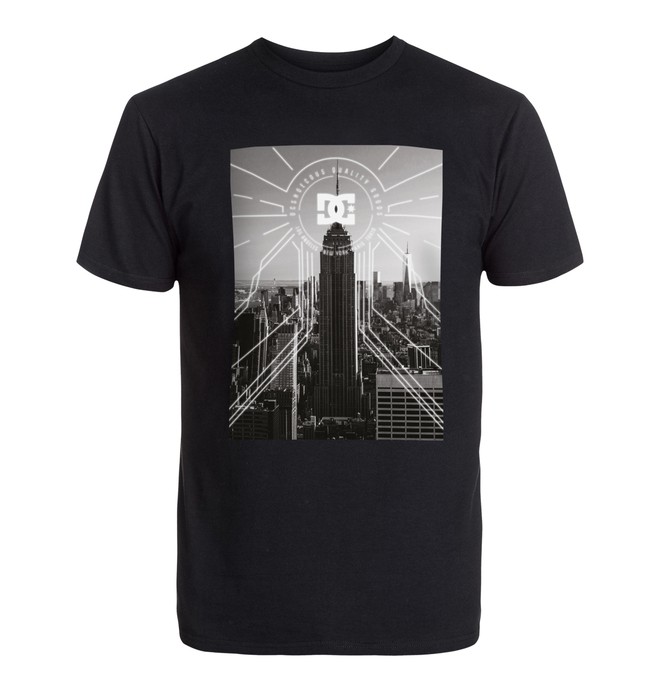dcshoes, Men's Towering Tee, BLACK (kvj0) 0 Men's Towering Tee ADYZT03800 DC Shoes