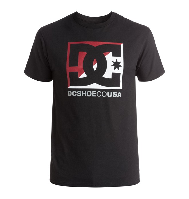 dcshoes, Men's Cross Star Tee, BLACK (kvj0) 0 Men's Cross Star Tee ADYZT03835 DC Shoes