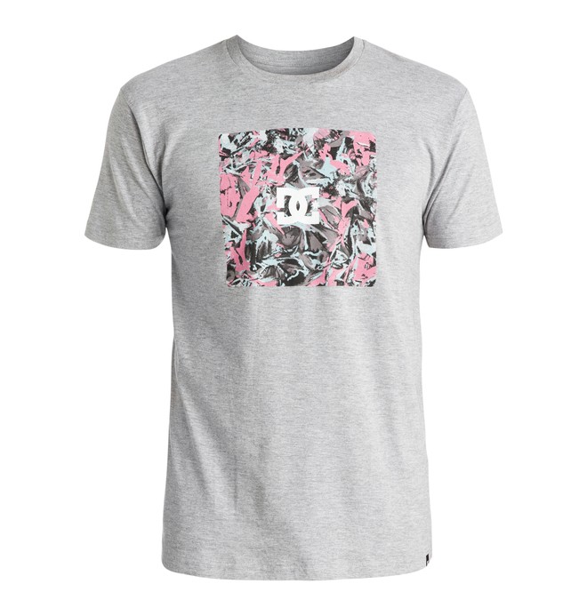 dcshoes, Men's Bush Box Tee, HEATHER GREY (knfh) 0 Men's Bush Box Tee ADYZT03847 DC Shoes