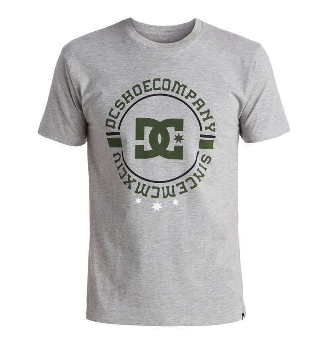 dcshoes, DC Awarded 94 - Tee-Shirt, GREY HEATHER (knfh) 0 DC Awarded 94 - Tee-Shirt ADYZT03898 DC Shoes