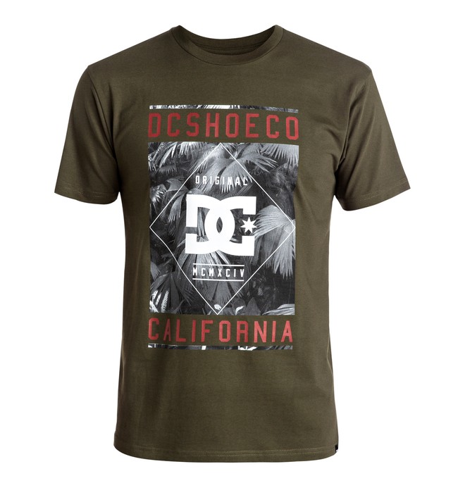 dcshoes, Men's Wanderer Tee, FATIGUE GREEN (cqy0) 0 Men's Wanderer Tee ADYZT03912 DC Shoes