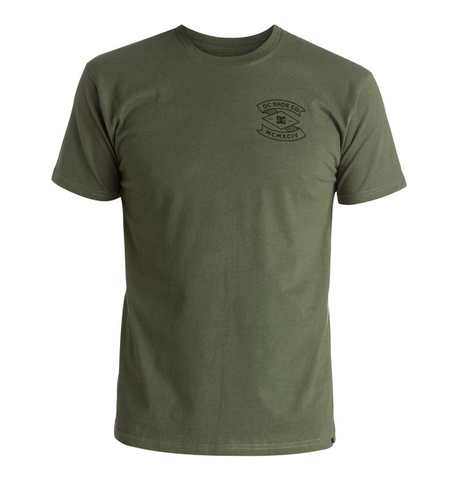 dcshoes, Men's Majority Tee, FATIGUE GREEN (cqy0) 0 Men's Majority Tee ADYZT03916 DC Shoes