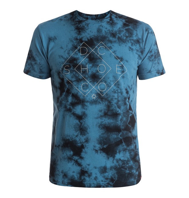 dcshoes, Men's Flat Section Tee, COPEN BLUE (bmn0) 0 Men's Flat Section Tee ADYZT03922 DC Shoes