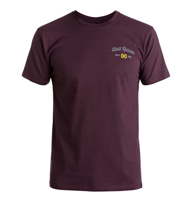 dcshoes, Men's Hell Raisin Tee, WINETASTING (rtf0) 0 Men's Hell Raisin Tee ADYZT03926 DC Shoes