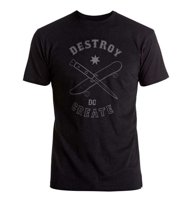 dcshoes, Men's Tearbait Tee, BLACK (kvj0) 0 Men's Tearbait Tee ADYZT03939 DC Shoes