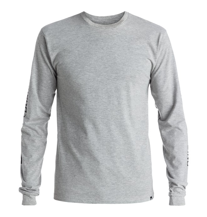 dcshoes, Men's Minimal 16 Long Sleeve Tee, GREY HEATHER (knfh) 0 Men's Minimal 16 Long Sleeve Tee ADYZT03940 DC Shoes