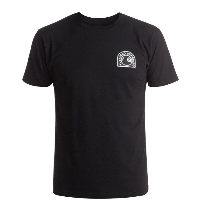 dcshoes, Men's Chain Gang 8Ball Tee, BLACK (kvj0) 0 Men's Chain Gang 8Ball Tee ADYZT03959 DC Shoes