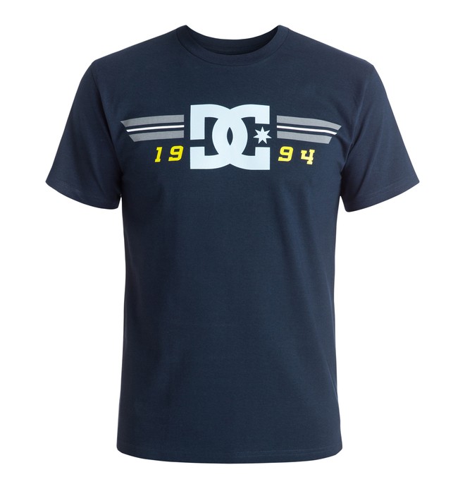 dcshoes, Men's DC Racing Tee, BLUE IRIS (btl0) 0 Men's DC Racing Tee ADYZT03963 DC Shoes