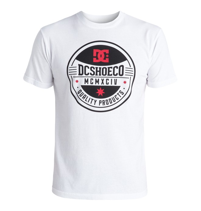 dcshoes, Men's Maple Seal Tee, SNOW WHITE (wbb0) 0 Men's Maple Seal Tee ADYZT03966 DC Shoes