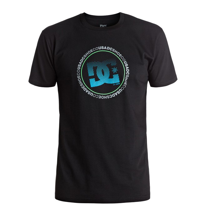 dcshoes, Men's Way Back Circle Tee, BLACK (kvj0) 0 Men's Way Back Circle Tee ADYZT03991 DC Shoes