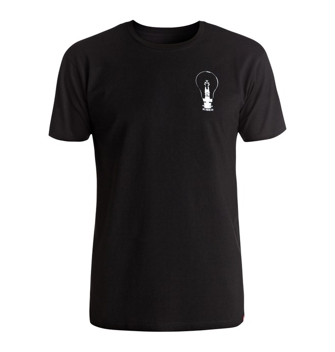 dcshoes, Men's Madars Bulb Tee, BLACK (kvj0) 0 Men's Madars Bulb Tee ADYZT04042 DC Shoes