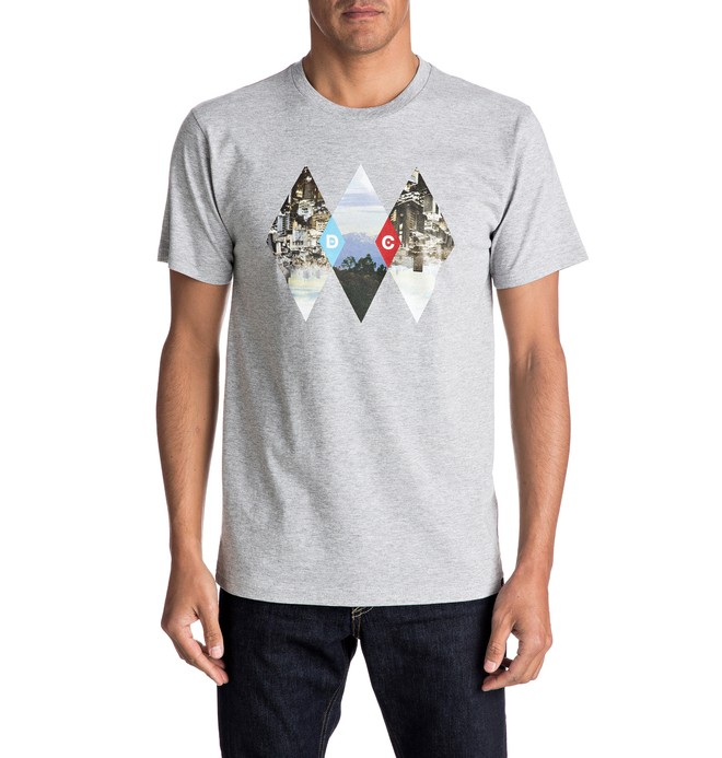 dcshoes, Men's Breathe Tee, GREY HEATHER (knfh) 0 Men's Breathe Tee ADYZT04062 DC Shoes