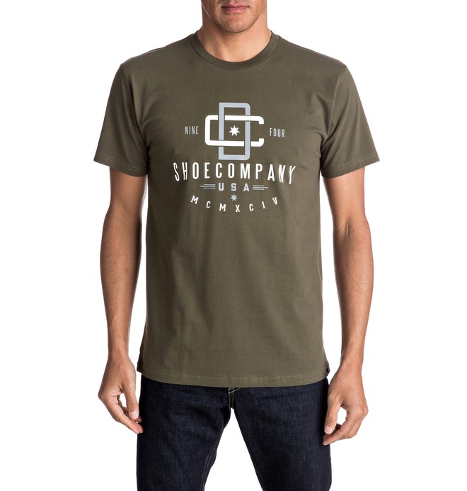 dcshoes, Men's DC Hatped Tee, DARK OLIVE (csn0) 0 Men's DC Hatped Tee ADYZT04064 DC Shoes