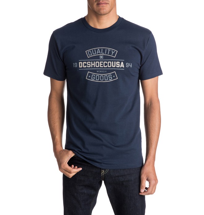 dcshoes, Men's DC Hardware Tee, DARK INDIGO (byj0) 0 Men's DC Hardware Tee ADYZT04065 DC Shoes